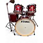 Used TAMA 5 Piece SUPERSTAR CLASSIC Red Drum Kit thumbnail