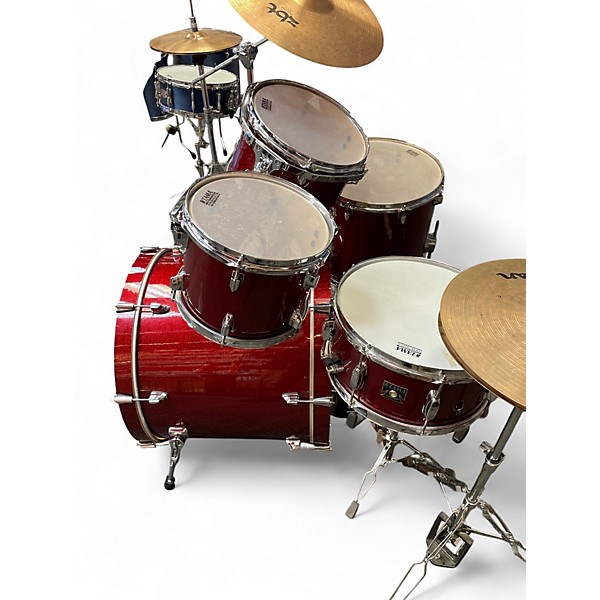 Used TAMA 5 Piece SUPERSTAR CLASSIC Red Drum Kit