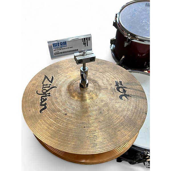 Used Zildjian 13in ZBT Hi Hat Pair Cymbal