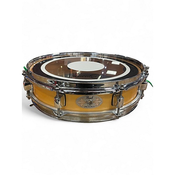 Used Pearl 13X3 PICCOLO Natural Drum