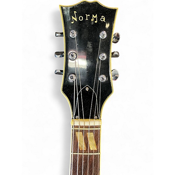 Used Norma EG665 Walnut Hollow Body Electric Guitar