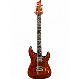 Used Schecter Guitar Research C1 Classic Amber Solid Body Electric Guitar