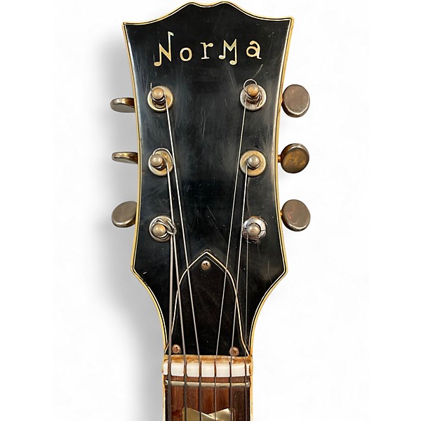 Used Norma EG680S Trans Brown Hollow Body Electric Guitar