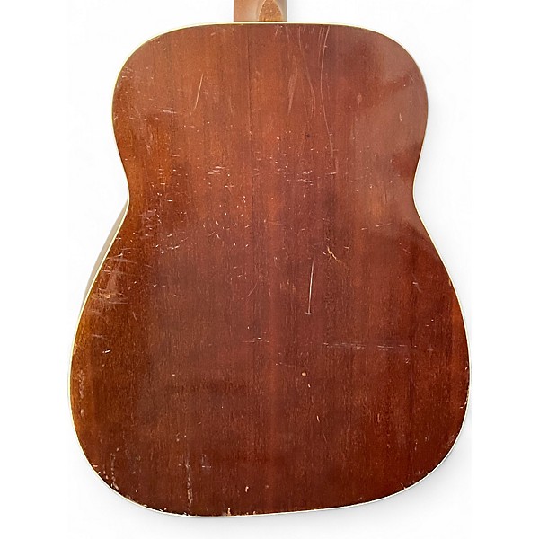 Used Harmony Sovereign II Vintage Natural Acoustic Guitar