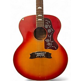 Used Ventura V-200S Jumbo Cherry Sunburst Acoustic Guitar