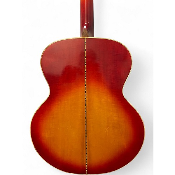 Used Ventura V-200S Jumbo Cherry Sunburst Acoustic Guitar
