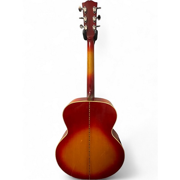 Used Ventura V-200S Jumbo Cherry Sunburst Acoustic Guitar