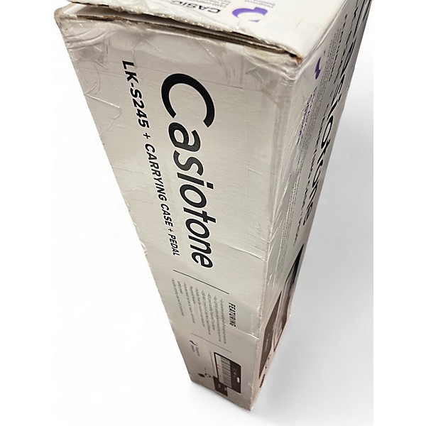 Used Casio CASIOTONE LKS245 Portable Keyboard