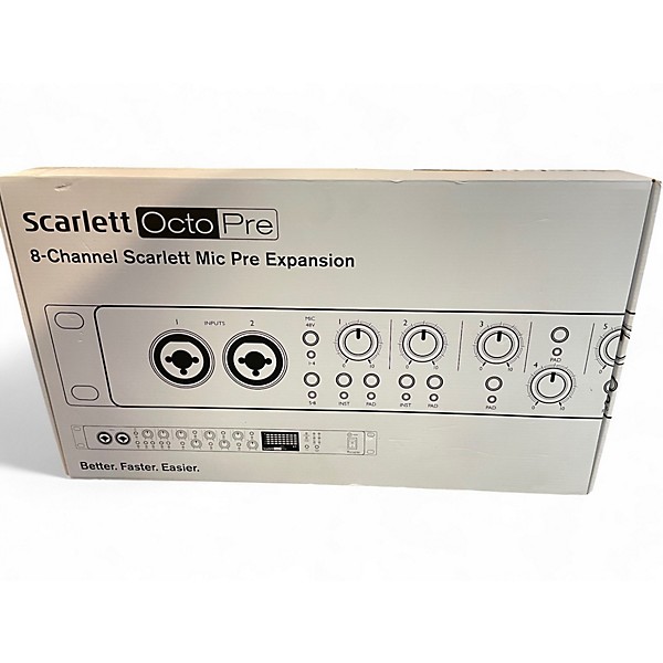 Used Focusrite Scarlett OctoPre Audio Interface