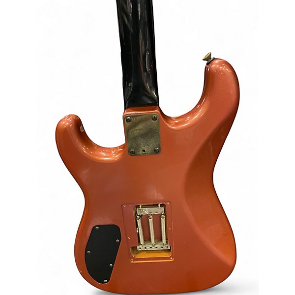 Vintage 1970s Fender Fender Contemporary Strat HSS Floyd DEEP CORAL Solid Body Electric Guitar