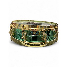 Used Ludwig 13X3.5 Carl Palmer Snare Green Drum