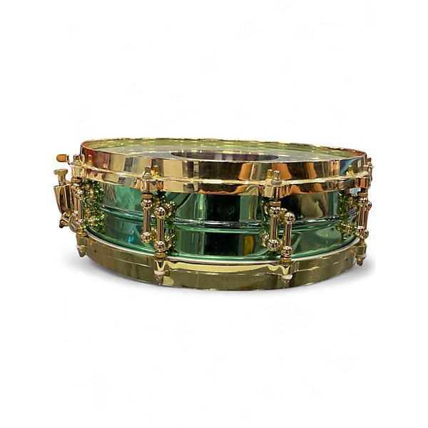 Used Ludwig 13X3.5 Carl Palmer Snare Green Drum