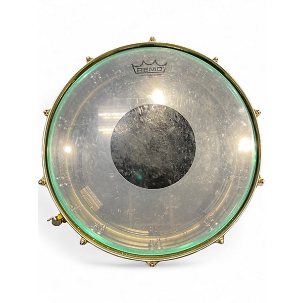 Used Ludwig 13X3.5 Carl Palmer Snare Green Drum