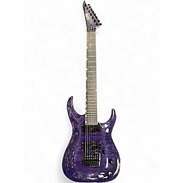 Used 2024 ESP LTD SH-7ET Brian "Head" Welch Signature 7-String Evertune Trans Purple Solid Body Electric Guitar