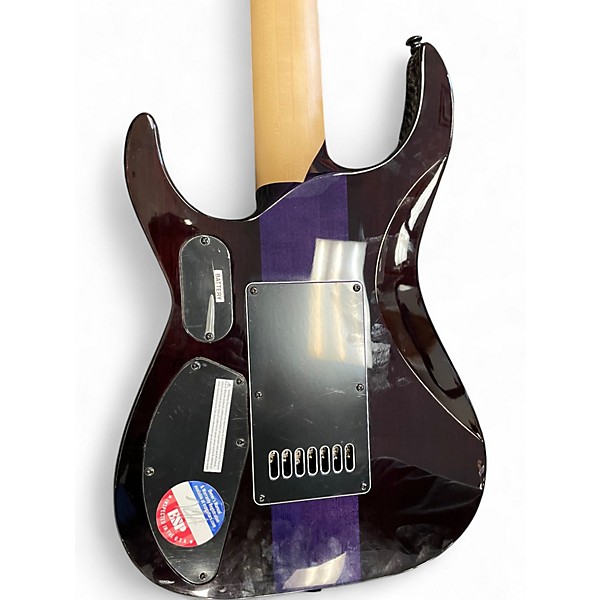 Used 2024 ESP LTD SH-7ET Brian "Head" Welch Signature 7-String Evertune Trans Purple Solid Body Electric Guitar