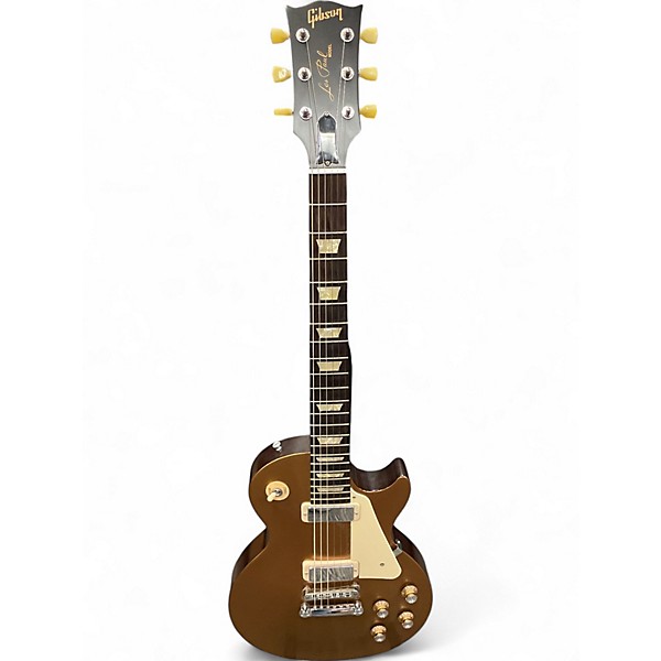 Used 2012 Gibson 70'S REISSUE Les Paul Deluxe 70'S Gold Top Solid Body Electric Guitar