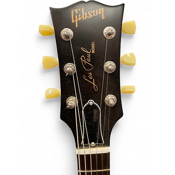 Used 2012 Gibson 70'S REISSUE Les Paul Deluxe 70'S Gold Top Solid Body Electric Guitar