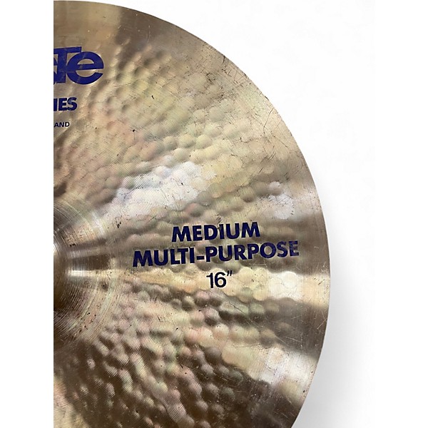 Used Paiste 16in 900 series medium multi purpose Cymbal