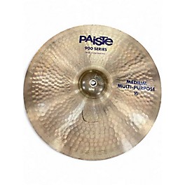 Used Paiste 16in 900 series medium multi purpose Cymbal