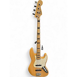 Used Squier Vintage Modified 70S Jazz Bass Natural Electric Bass Guitar