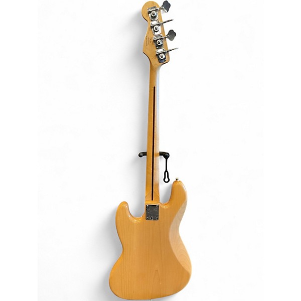Used Squier Vintage Modified 70S Jazz Bass Natural Electric Bass Guitar