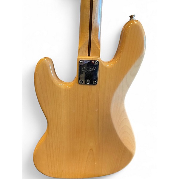 Used Squier Vintage Modified 70S Jazz Bass Natural Electric Bass Guitar