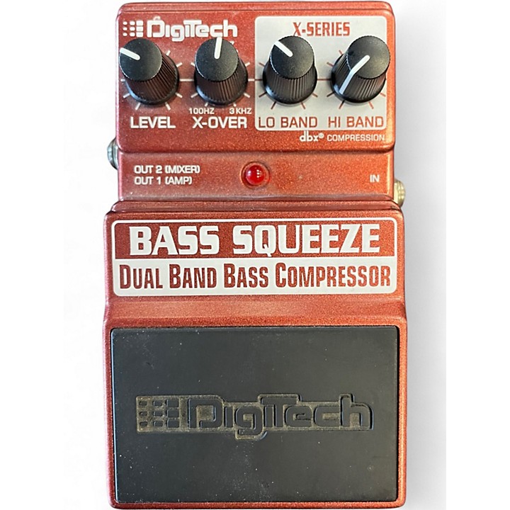 DigiTech BASS SQUEEZE X-SERIES コンプレッサー Used DigiTech XBS Bass Squeeze Compressor Bass Effect Pedal