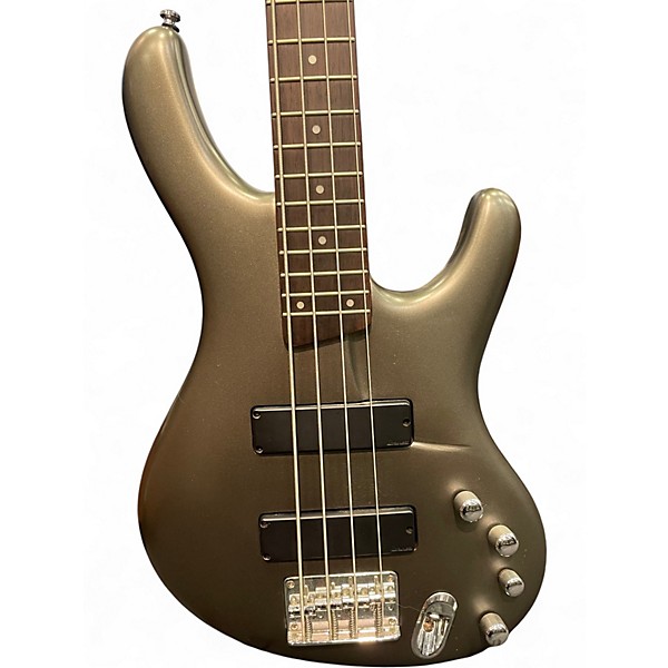 Used Ibanez EDB500 SILVER Electric Bass Guitar