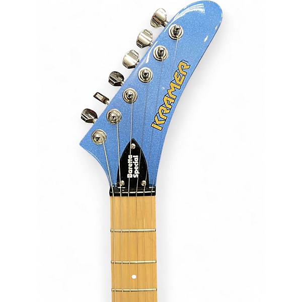 Used Kramer Baretta Special Blue Solid Body Electric Guitar