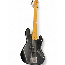Used Fender Modern Player Jazz Bass V 5 String Satin Black Electric Bass Guitar