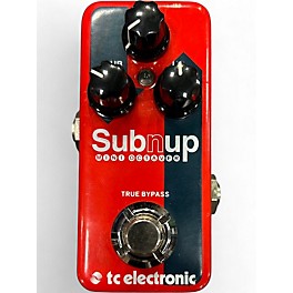 Used TC Electronic Sub N Up Mini Octaver Effect Pedal