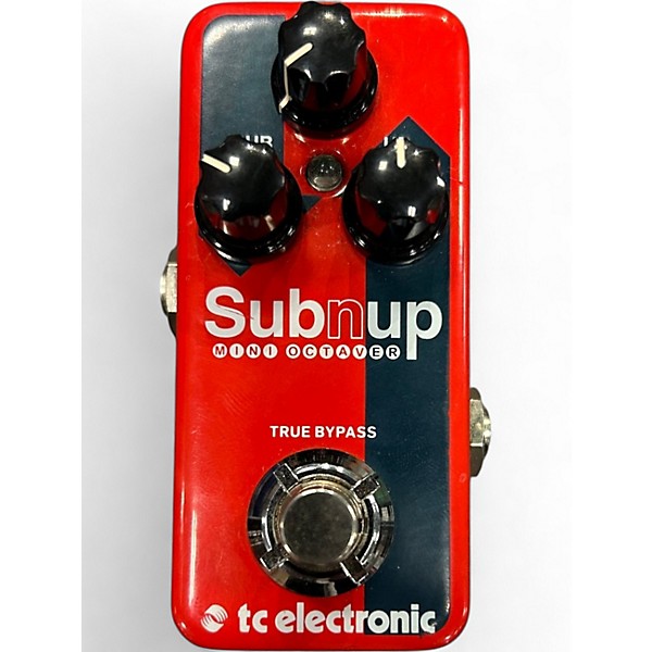 Used TC Electronic Sub N Up Mini Octaver Effect Pedal