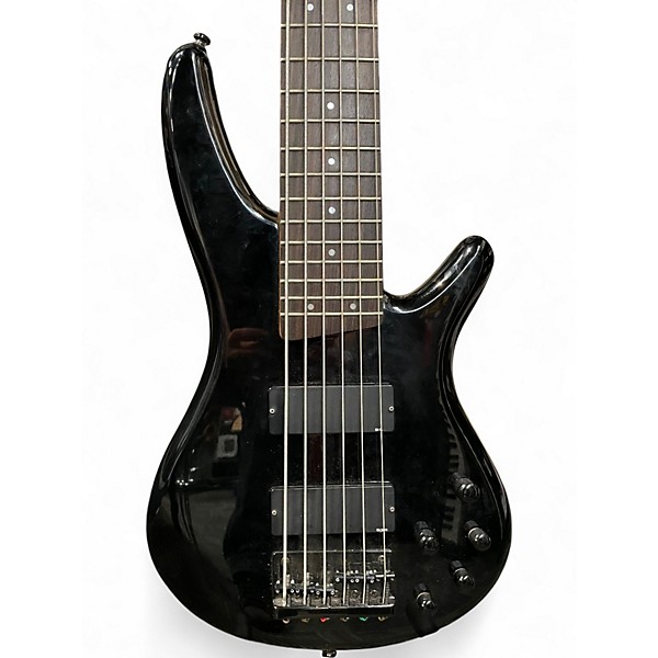 Used Ibanez SR406 Black Electric Bass Guitar