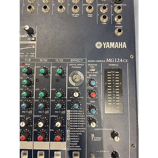 Used Yamaha MG124CX Unpowered Mixer