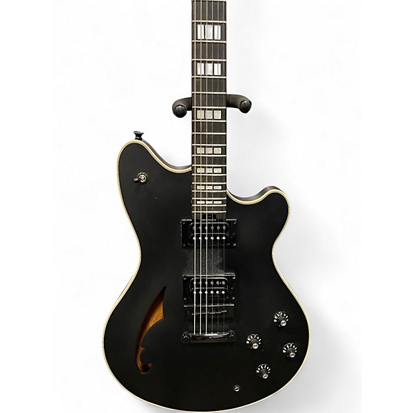 Used EVH SA-126 Special Stealth Black Hollow Body Electric Guitar
