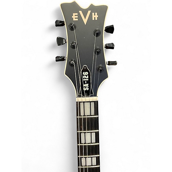 Used EVH SA-126 Special Stealth Black Hollow Body Electric Guitar