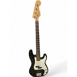 Used Squier Precision Bass MIK Black Electric Bass Guitar