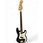 Used Squier Precision Bass MIK Black Electric Bass Guitar thumbnail