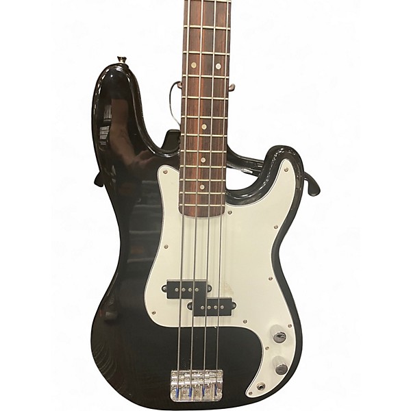 Used Squier Precision Bass MIK Black Electric Bass Guitar
