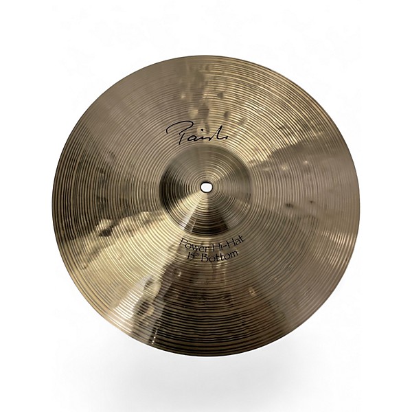 Used Paiste 15in Signature Series Power Hi-Hat (Pair) Cymbal