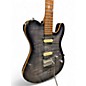 Used Sire T7 FM Transparent Black Solid Body Electric Guitar