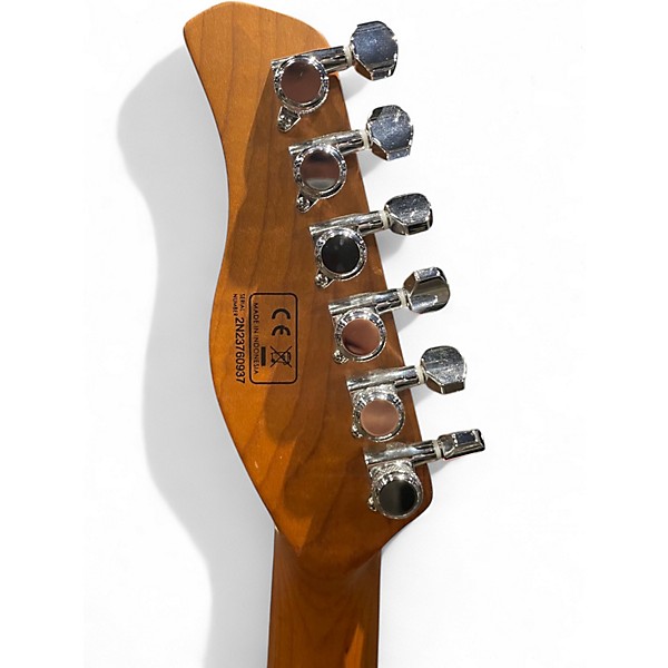 Used Sire T7 FM Transparent Black Solid Body Electric Guitar