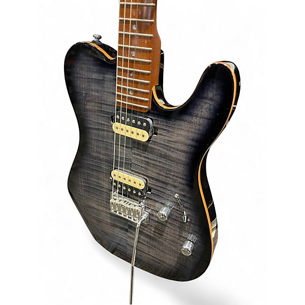 ギター sire  T7 FM Used Sire T7 FM Transparent Black Solid Body Electric Guitar