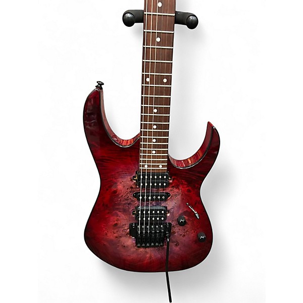 Used Ibanez RG470 RED ECLIPSE BURST Solid Body Electric Guitar