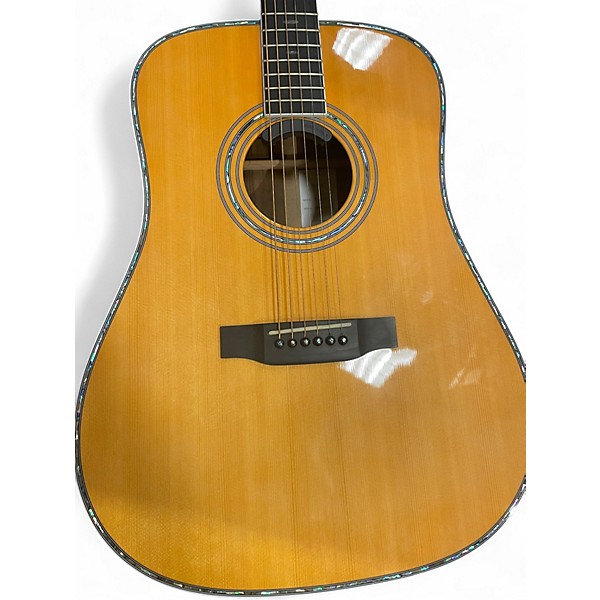 Used Enya T-10S D Natural Acoustic Electric Guitar