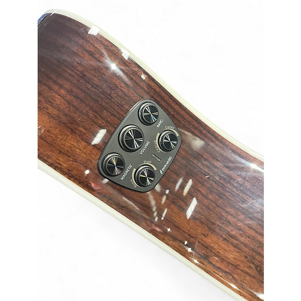 Used Enya T-10S D Natural Acoustic Electric Guitar