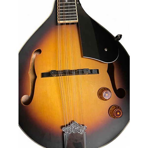 Used Morgan Monroe MMS-4AE Sunburst Mandolin