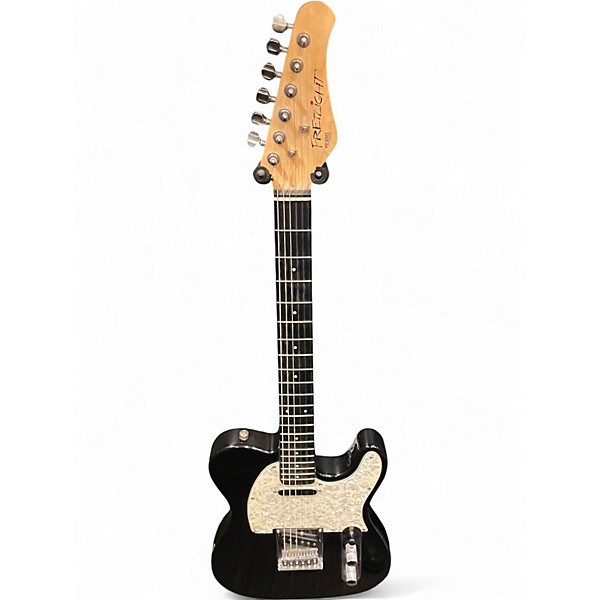 Used Fretlight Series 400 T Style Black Solid Body Electric Guitar