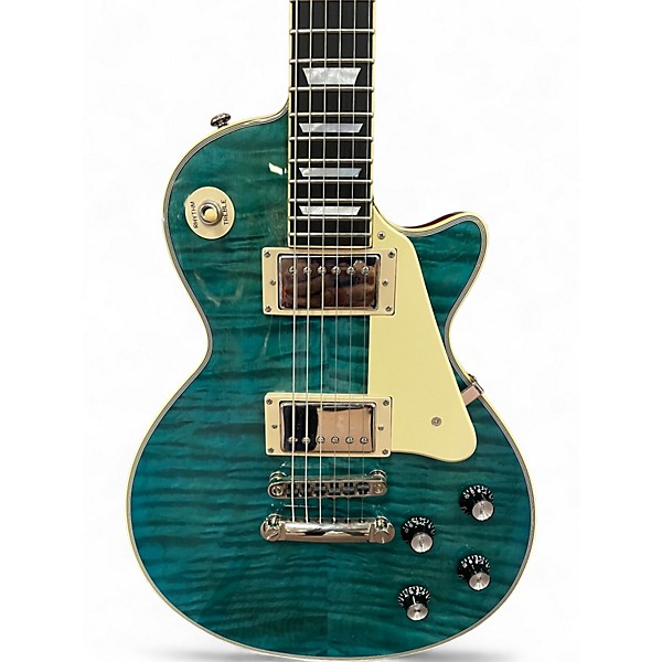 Used Agile AL3200MCC Blue Solid Body Electric Guitar