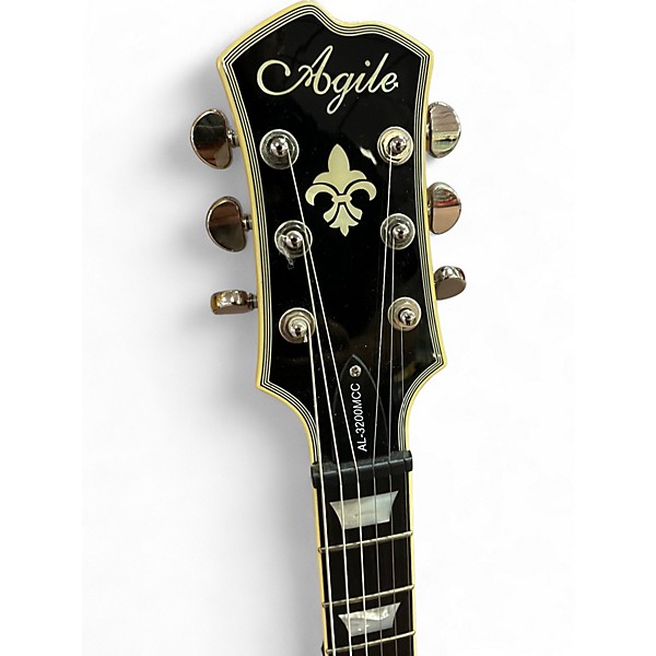 Used Agile AL3200MCC Blue Solid Body Electric Guitar